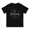 Bitcoin Cryptocurrency Meme Cool Bitcoin Tshirt Homme Men's Streetwear Polyester T Shirt For Men