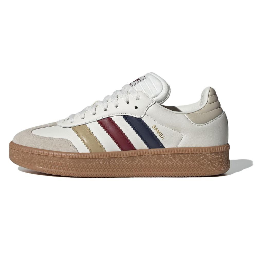 adidas Originals Samba Xlg Vielseitig Bequem Stoßdämpfend Leicht Low-Top Sneakers Unisex Sneakers Weiß Grau JI4276