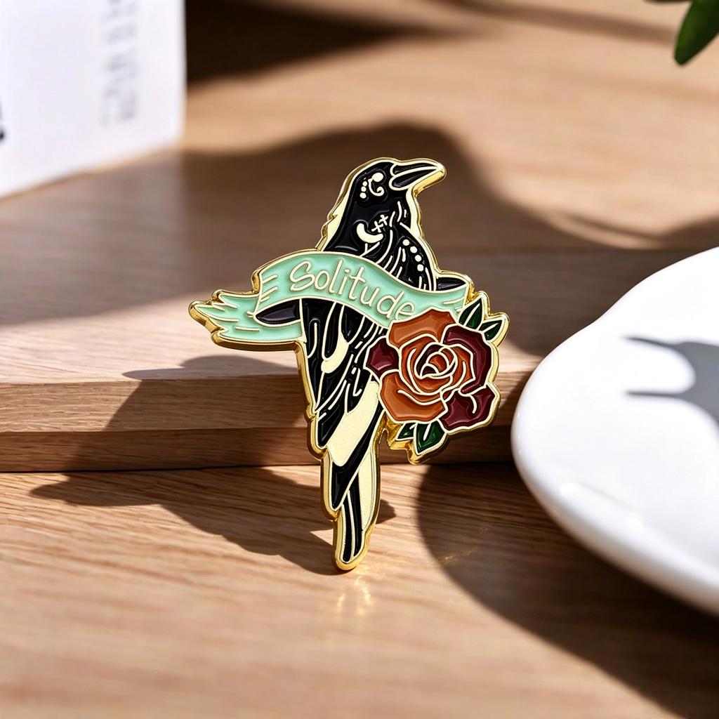 Creative Butterfly Design Pin Brooch for Jackets Bags Hats