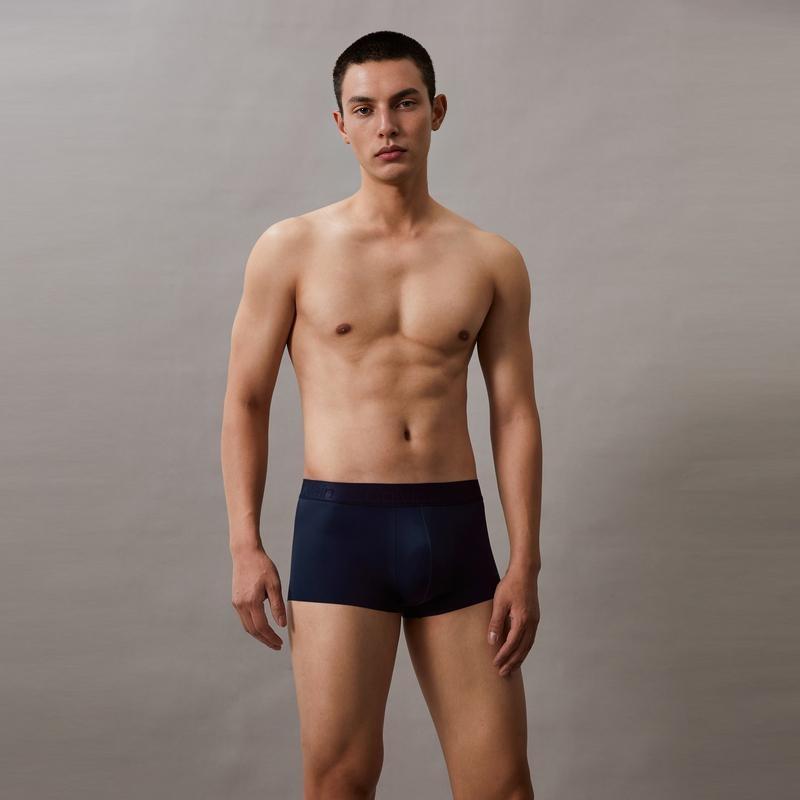Calvin Klein Minimalist Solid Color Comfortable Underwear Men underwear Navy-Blue NB3796-VN7