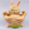 Kaninchen Quetschpuppe Fidget Toys Langsam zurückfedernd TPR Squishy Anti-Stress Dekompressionsspielzeug Stressabbau Spielzeug für Kinder Erwachsene J145
