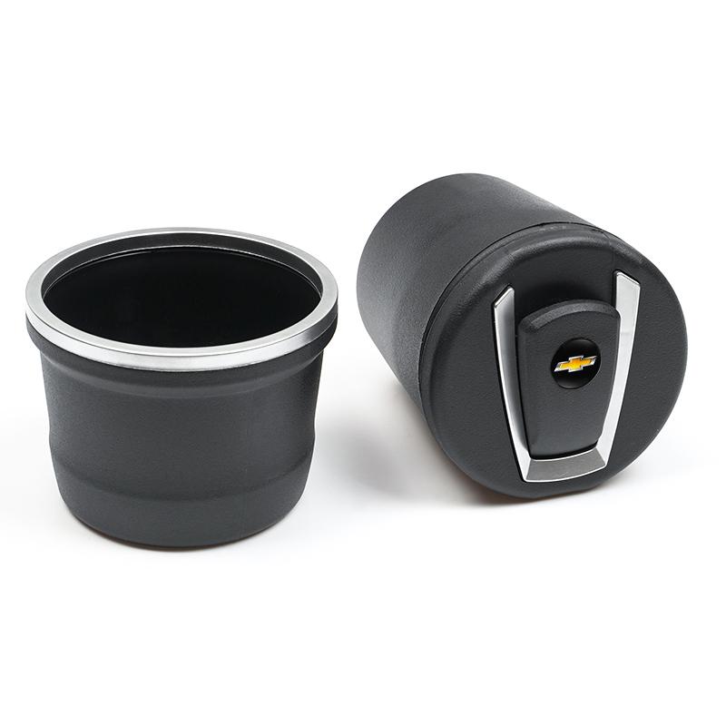 Car LED Ashtray Garbage Coin Storage Cup Accessories For Chevrolet Cruze Sonic Silverado Trax Camaro Corvette Bolt Z71 Sail SS