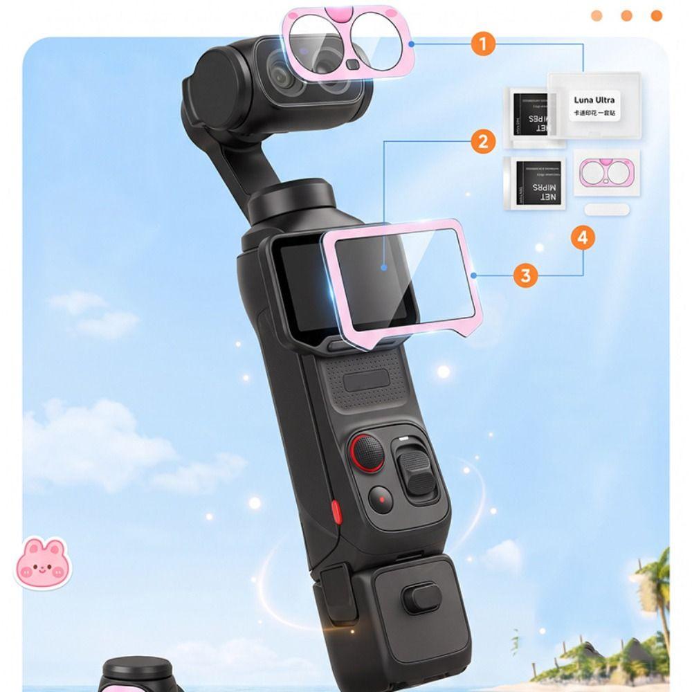 Tempered Glass Screen Protector Lens Protector for Insta360 Luna Ultra Action Camera Accessories