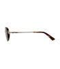 Heonteoaiweeo [Woman] Round Combination Clip-On Sunglasses - Havana Htb27
