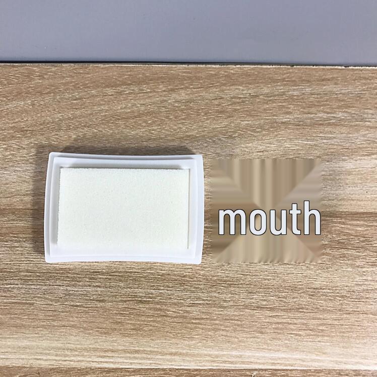 High-Density Blank Ink Pad Sponge 3.3x3.3x1.7CM for DIY