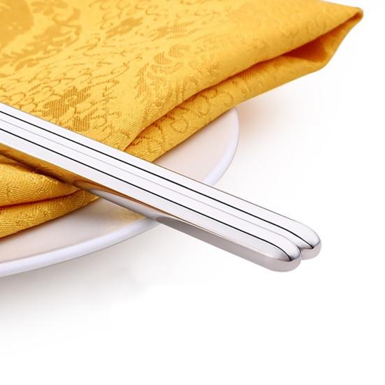 Roamtic Fashion Kitchen Pot 14inch Non-slip Hot Long Noodles Chopsticks Fried Stainless Steel