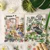 Natural Time Series Journal Stickers: Fresh Theme, 4 Styles, 6 Sheets/Pack