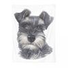 A Cute Featuring Schnauzers Blanket Fleece Throw Blanket Warm Throw Blankets for Couch Bedding Office Throws Bedspread Quilt