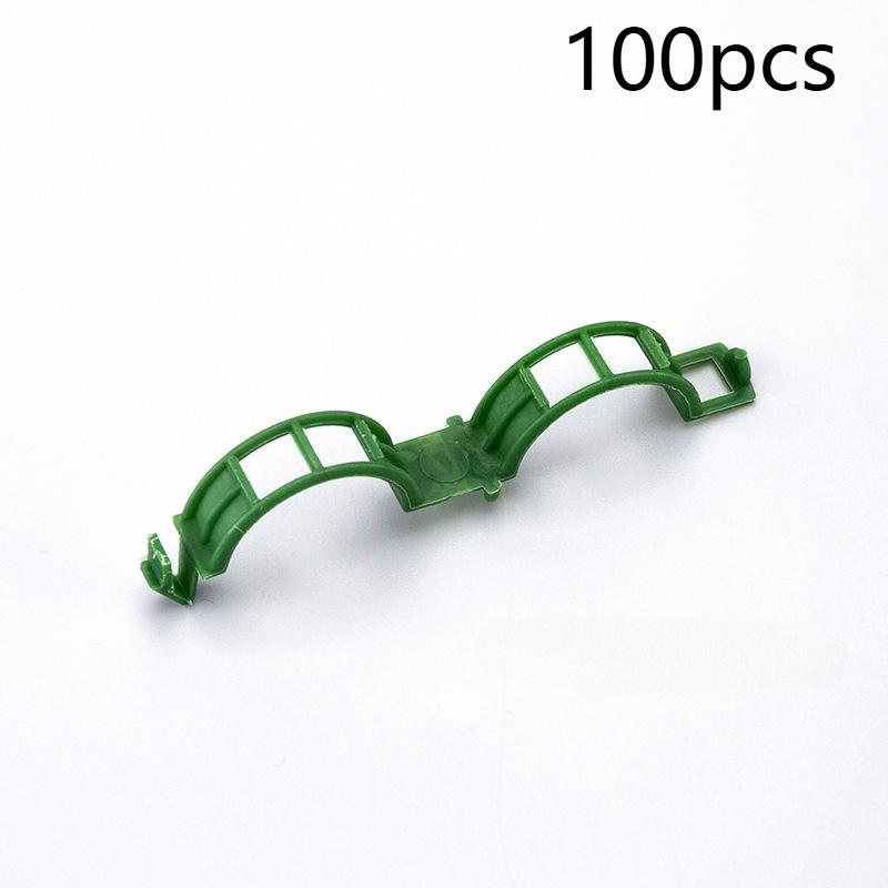 

100pcs Heavy-Duty Plastic Garden Trellis Clips - Great for Supporting Tomatoes,Vines &Vegetables plant support plant accessories