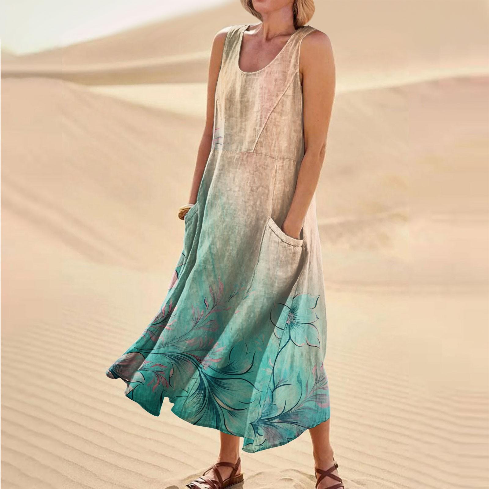 Летние повседневные платья для женщин — фото 8