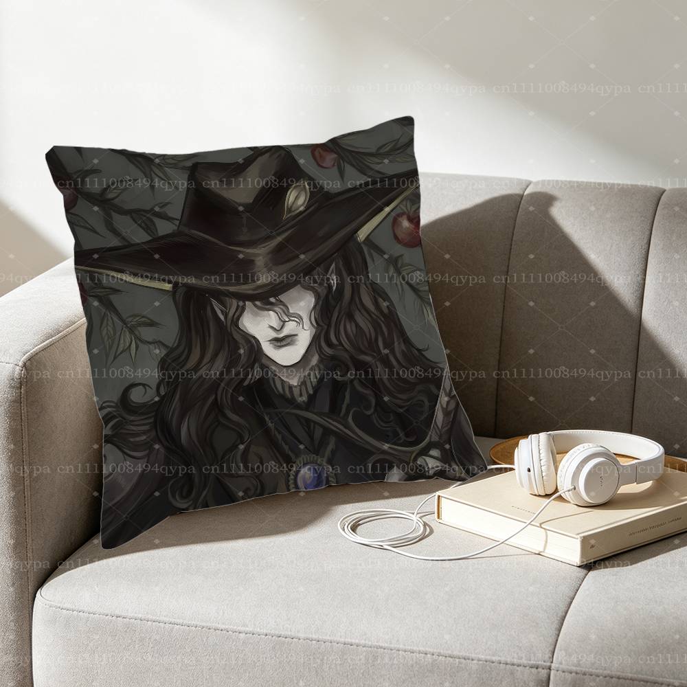 VVampire Hunter D Pillow Case Decorative Throw Pillow Cover Premium Polyester Blend SofaBedCar Decor Washable Covers