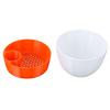 Pistachio Shell Bowl Double Layer Pistachio Bowl Nut Shell Storage Snack Bowl Reusable Plastic Container for Living