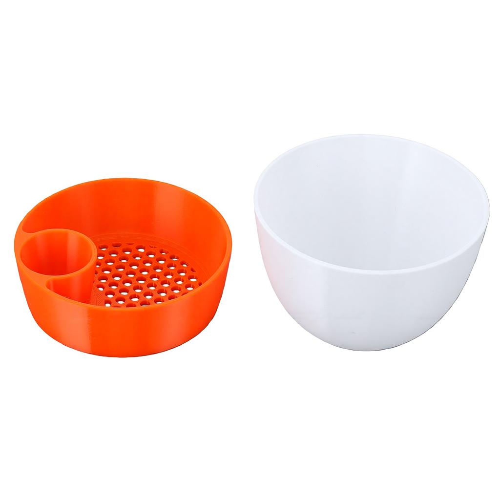 Pistachio Shell Bowl Double Layer Pistachio Bowl Nut Shell Storage Snack Bowl Reusable Plastic Container for Living