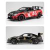 1/22 Nissan Skyline Ares GTR R35 Racing Diecasts & Toy Vehicles Toy Alloy Car Model Sound and Light Collection Kids Toys
