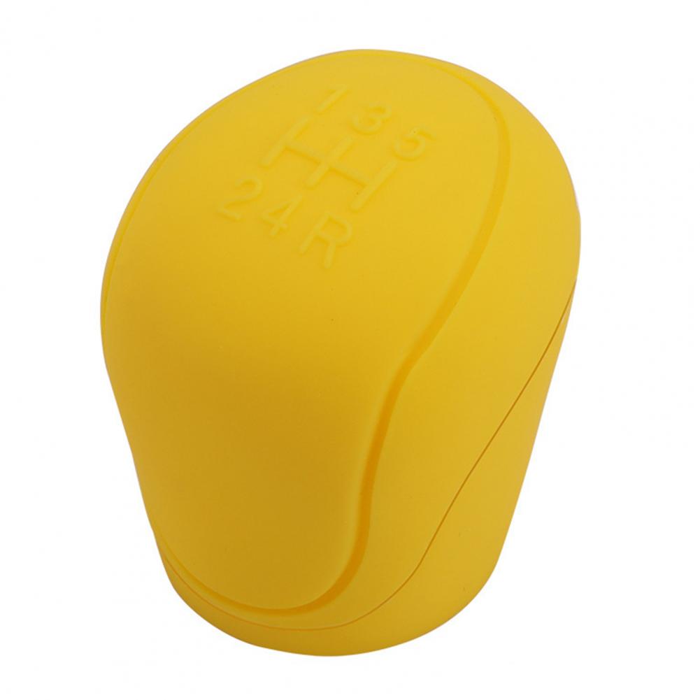 Premium Brake Handle Cover 6 Colors Universal Silicon Car Gear Shift Knob Cover Eco-friendly Portable Shift Knob Cover