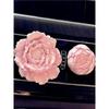 Car Perfume Aromatherapy Peony Flower Diffuser Stone Car Air Conditioner Car Vent Decoration