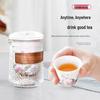 Haofeng Suet Jade Porcelain Portable Travel Tea Set