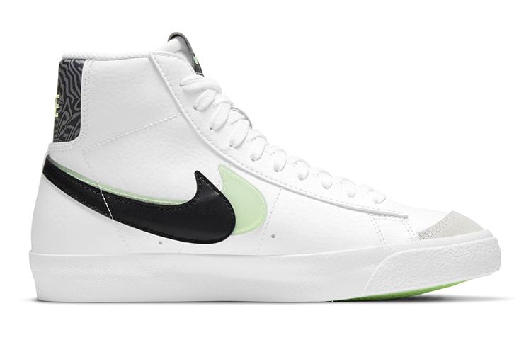 Nike Blazer Mid 77 SE GS Double Swoosh - White Vapor Green DD1847-100