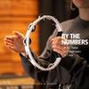 MEINL Percussion Headliner Series Hand Held ABS Tambourine HTWH []