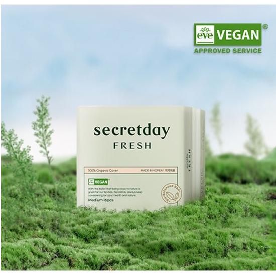 Secret Day Fresh 6 Types (Long Liner/Small/Medium/Large/Super Long/Overnight Wear)