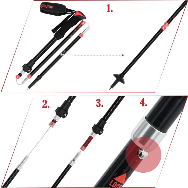 Adjustable Trekking Poles - Folding K04