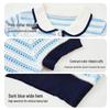 ASK JUNIOR Girls' Striped Polo T-Shirt