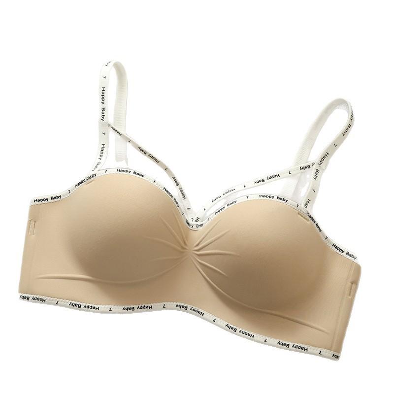 Jelly Suspension Fixed Cup Tube Top Female D Non-sensory Lift Gathering Comfortable Upper Support Bra Cover