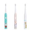 Rechargeable Electric Toothbrush for Kids: Soft Bristles, Waterproof, Automatic, Cartoon Design, Safe for Baby Teeth