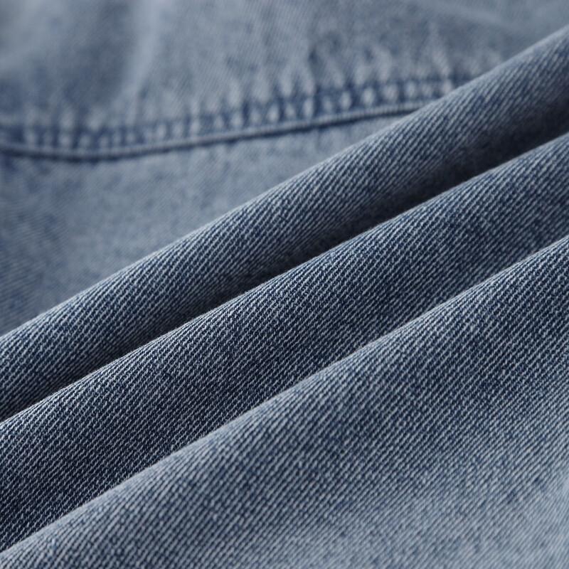 Annil Mädchen lässige Jacke aus weichem Denim
