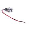 12V 14mm LED Dash Panel Warning Fog Turn Light Indicator Bike Car Boat Lamp Red Blue Green