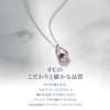 Official January Birthstone Eternal Silver Necklace with Garnet Drop Includes Jewelry Gorgeous Anniversary Gift for 112434721801 4℃ Design, Case,