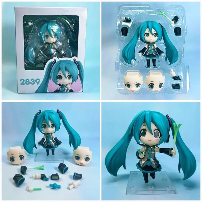 Hatsune 2839 Changeable Face Movable Action Figure Boxed Cute Ornament Anime Collectible Model Replica Gift Ship Within 12 Hours