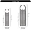 Waterproofs Medicine Box Case Keychains Holder Pills Box Case Titaniums Pills Container Bottles Pills Container