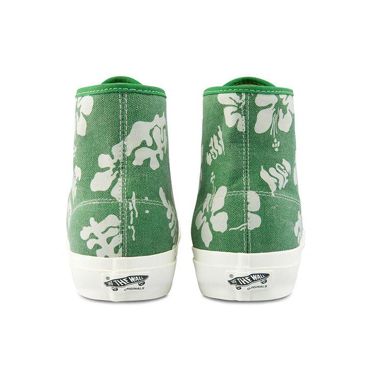 Vans OG Style 24 LX Hibiscus Pack - Juniper Billys Tokyo Exclusive Unisex Sneakers Green VN0A5HUT4OB