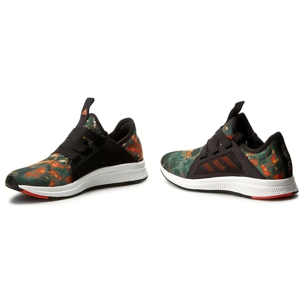 Adidas Edge Lux Comfortable Shock Absorption Durable Low-Top Running Shoes Unisex Sneakers Camouflage BW0415