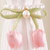 Tulip-Shaped Tulip Curtain Straps Magnetic Curtain Buckle Creative Drapery Holders  Home Decor