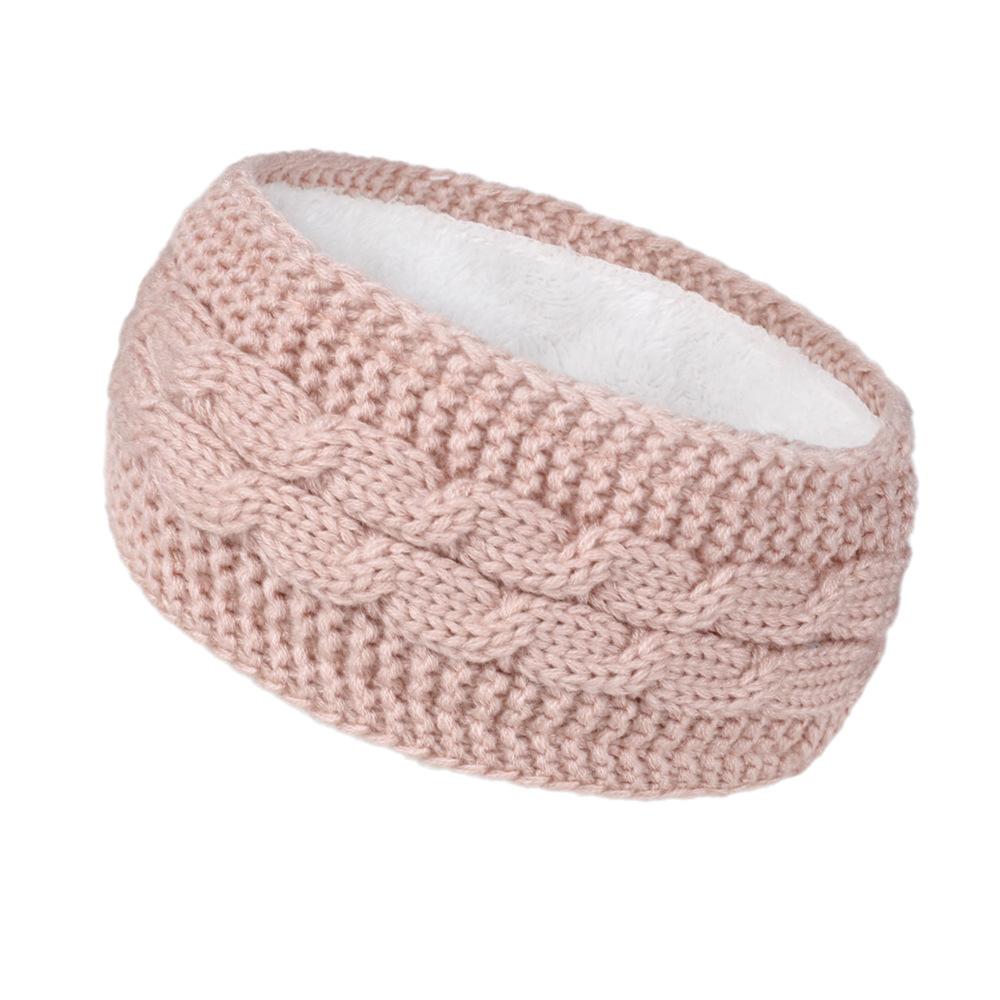 Winter Fleece Hair Accessories Autumn And Winter Wool Knitted Headband Warm Sports Headband Ear Protector