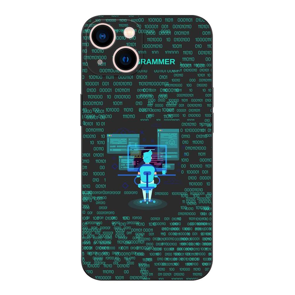 Black tpu Case For Huawei Y9S Y6S Y8S Y5P Y7P Y8P y7 Y5 lite Prime 2018 Y6 2019 Cover Coding Programming Codes Code