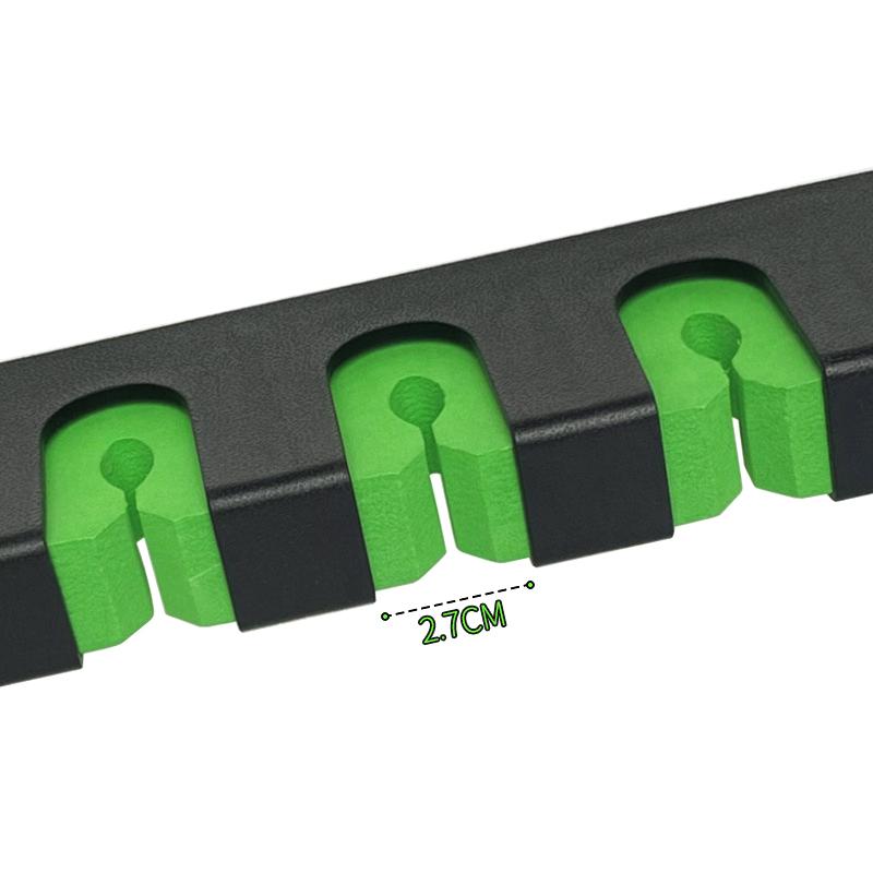 1 Set Fixing Bracket 6-Rod Rack Wall Mounted Fishing Rod Rack For Boat Horizontal/Vertical Fishing Rod Holder