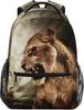 Panda Backpack For Girls Elementary School Bag Kids Bookbag Personalized Travel Daypack 3rd 4th 5th Grade Rucksack
