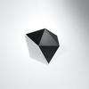Solido black wall lamp
