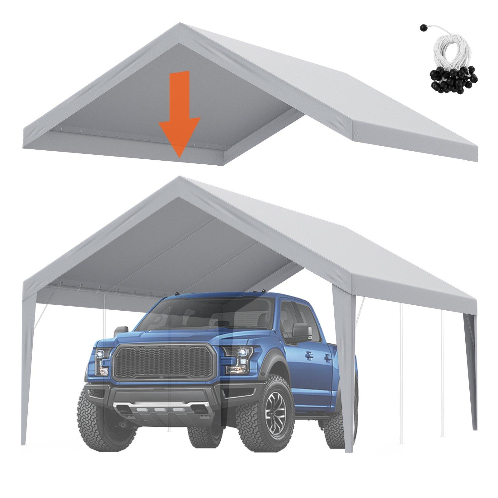 VEVOR Carport Replacement Canopy Cover 13