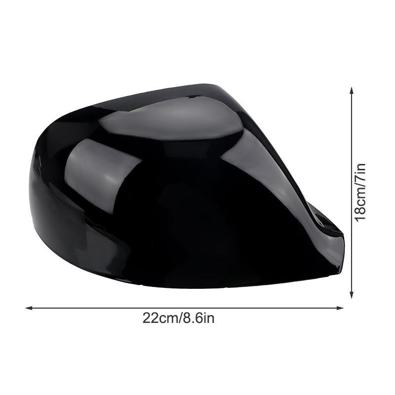 Side Rearview Mirror Cover Cap For For VW T5 T6 Transporter Amarok 2010- 7E1857527G 7E1857528G Gloss Black /White Mirror Cap