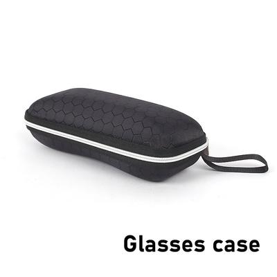 New Fashion Solid Color Eyeglasses Case EVA Eyeglasses Case Zipper Type Durable Eyeglasses Sunglasses Applicable Storage Case