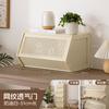 Rattan Chest Stackable Storage Cabinet of Drawers with Lots of Dining Room Living Room Bookcase Toys Storage Finishing Cabinet