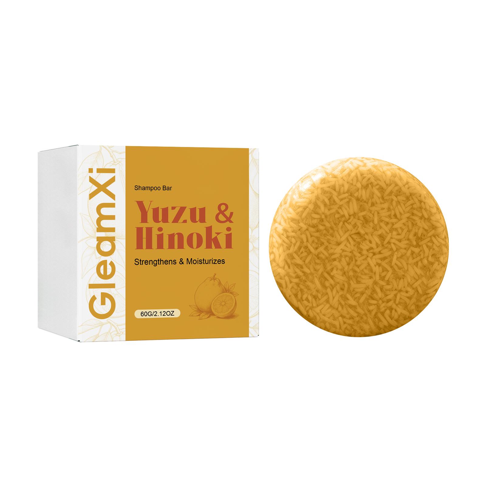 Fresh Grapefruit Shampoo Bar Gentle Cleansing Nourishing Hair Care 60g