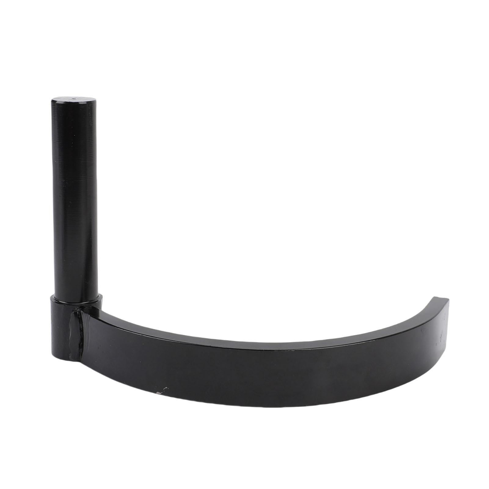 

Изогнутая опора для токарного инструмента Опора для токарного инструмента Стойка 1 дюйм Деревообработка Изогнутый держатель токарного инструмента для придания формы чаше, внутренней расточки чёрный