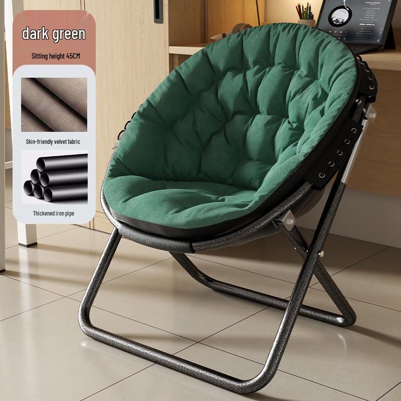 Versatile Recliner: Moon Chair, Folding Balcony Sofa, and Dorm Nest.
