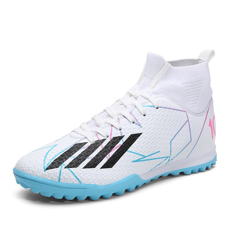 New football shoes men's and women's adult high-top long nails AG youth broken nails TF professional football game training shoes