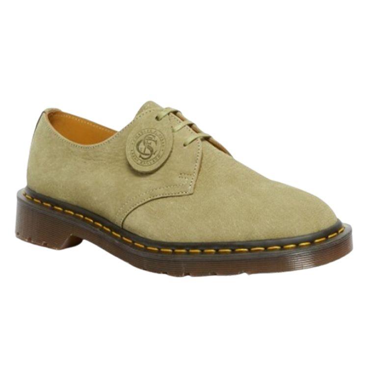 Dr. Martens 1461 Made In England Nubuck Leather Oxford Green Unisex Sneakers 27365300
